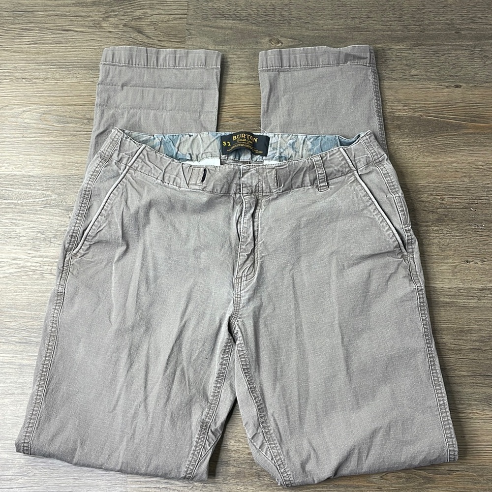 Burton Durable Goods Men’s Da Nang Cotton Khaki Pants, size 31